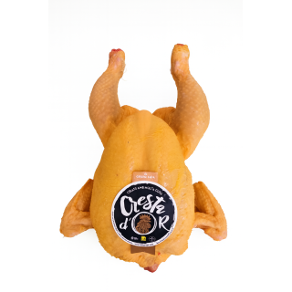 Pollo entero partido