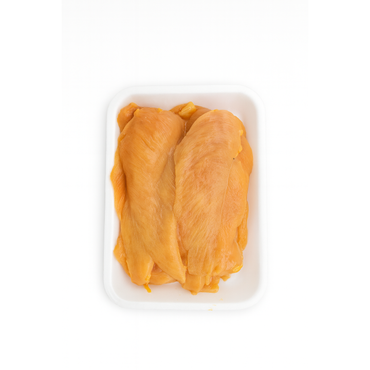 Pechuga de pollo sin antibióticos y alimentado con maíz