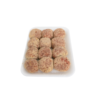 Albondigas de ternera y cerdo con ajo y perejil