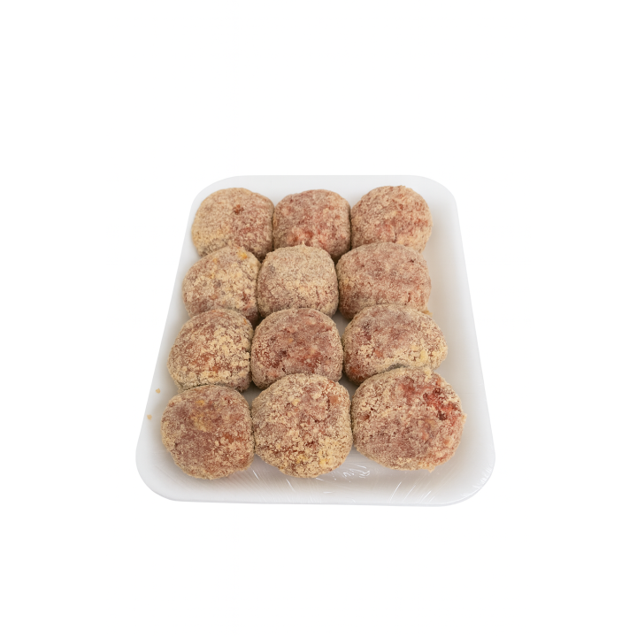Albondigas de ternera y cerdo con ajo y perejil