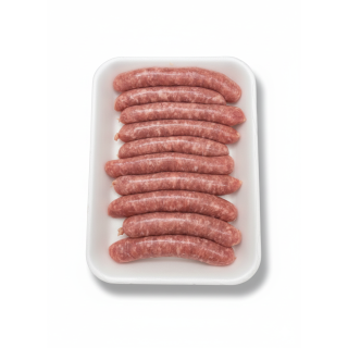 Salchichas de cerdo sin gluten