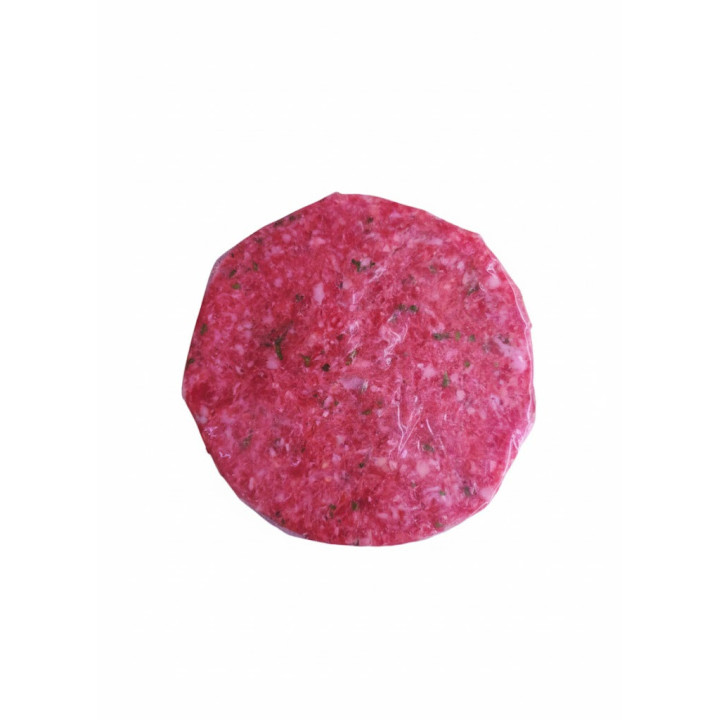 Hamburguesa de ternera con ajo y perejil | El Cavernícola